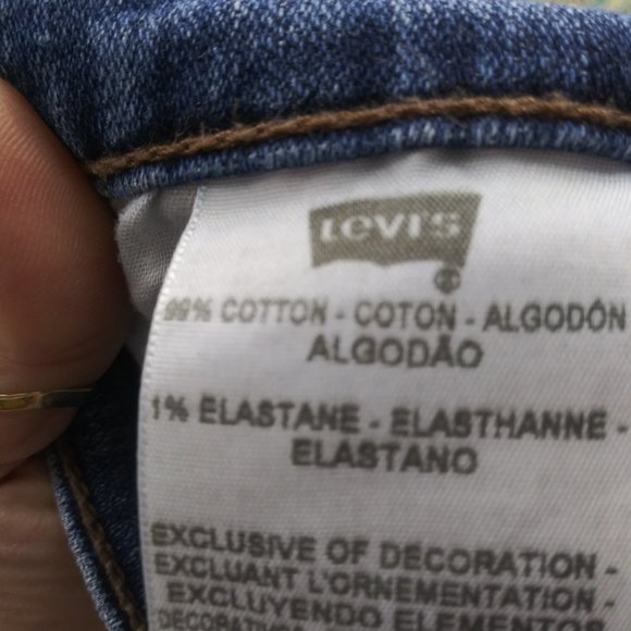 2075 Jeaniemade Size 8 Levi's 515 Bell-Bottoms - Picture 6 of 6